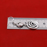 925 Sterling Silver Tai Chi Drop Earrings for Women
