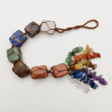 7 Chakra Stone Car Pendant Hanging Decoration Healing Amulet Home Decor