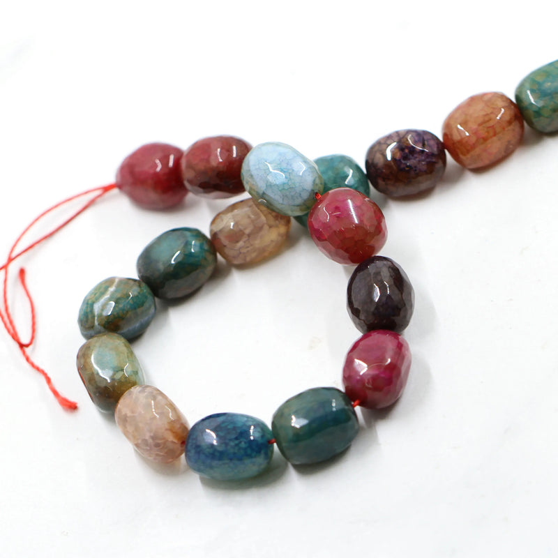 Natural Agates Stone Jewelry Irregular Scotch Pebbles Loose Beads