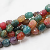 Natural Agates Stone Jewelry Irregular Scotch Pebbles Loose Beads