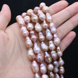 Natural Baroque Pearl Beads Loose Hole Bead for Jewelry Making