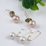 Unique Shape Freshwater Pearl Earrings for Women