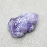 Crystal Healing Frog Statue Carved Crafts Ornament