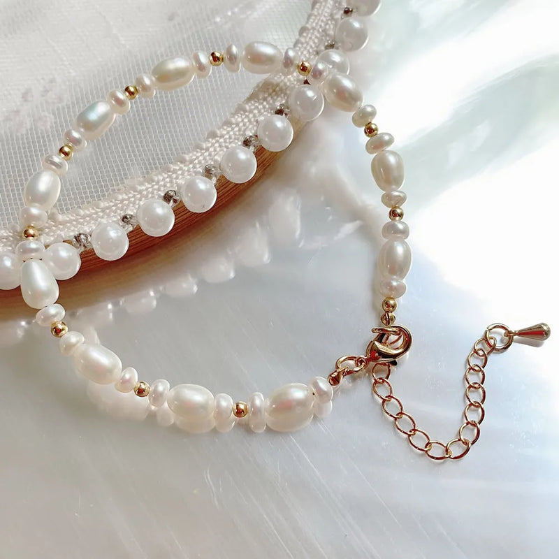 Baroque Pearl Bracelet for Women Wedding Jewelry Party
