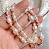 Baroque Pearl Bracelet for Women Wedding Jewelry Party