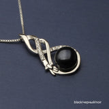 Freshwater Pearl Pendant Necklace 925 Sterling Silver Fine Jewelry for Women