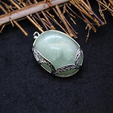 Pink Quartz Opal Pendant Reiki Healing Jewelry Gift