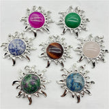 Tiger-eye Quartz Crystal Pendant Jewelry Making Accessories
