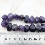 High Faceted Amethyst Gemstone Quartz Beads for Jewelry Making