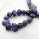High Faceted Amethyst Gemstone Quartz Beads for Jewelry Making