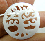 Natural Seashell Leaves Pendant Necklace 4PC