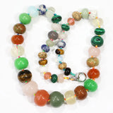 Opal Grey Agate Turquoise Necklace DIY Jewelry