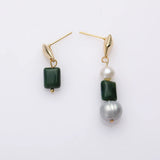 Asymmetric Pendant Earrings Women Stainless Steel Jewelry