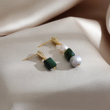 Asymmetric Pendant Earrings Women Stainless Steel Jewelry