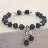 Olive Jade Opal Powder Tourmaline Stone Bracelet Wedding Gift