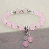 Olive Jade Opal Powder Tourmaline Stone Bracelet Wedding Gift
