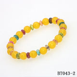 Tourmalines Bead Stone Bracelet for Women Girls