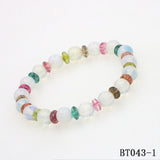 Tourmalines Bead Stone Bracelet for Women Girls