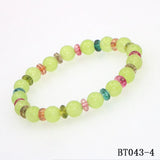 Tourmalines Bead Stone Bracelet for Women Girls