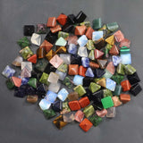Aventurine Chakra Sandstone Pyramid Home Statue Collection 50Pcs