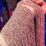Natural Stone Rhodochrosite Faceted Loose Beads for Jewelry Making