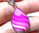 Natural Stone Agate Water Drop Pendant Charms for Jewelry Making