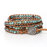 5 Strand Ocean Wrap Bracelet for Women Men