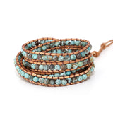 5 Strand Ocean Wrap Bracelet for Women Men