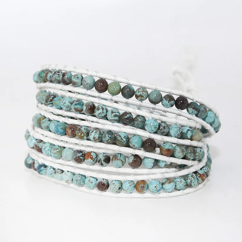 5 Strand Ocean Wrap Bracelet for Women Men