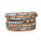 5 Strand Ocean Wrap Bracelet for Women Men