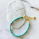 Natural Turquoise Bracelet Amazonite Stone Fine Jewelry