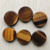 Natural Stone Palm Pattern Pendant for Jewelry Making 6pcs/lot