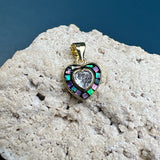 Heart Pendant Jewelry for Girls - Zircon Love Charms Necklace