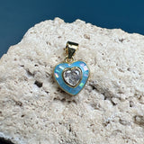 Heart Pendant Jewelry for Girls - Zircon Love Charms Necklace
