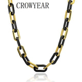 Silver Clavicle Chain Wide Choker Necklace
