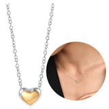 925 Sterling Silver Necklace O Shape Pendant Charm Beads DIY High Jewelry