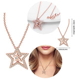 925 Silver O Shape Multicolor Pendant Charm Necklace