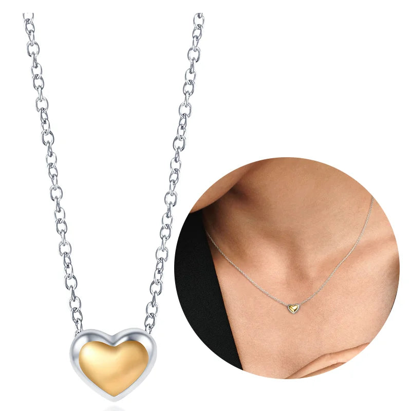 925 Silver O Shape Multicolor Pendant Charm Necklace
