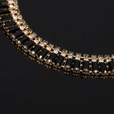 Chunky Crystal Choker Necklace & Pendant Jewelry for Women