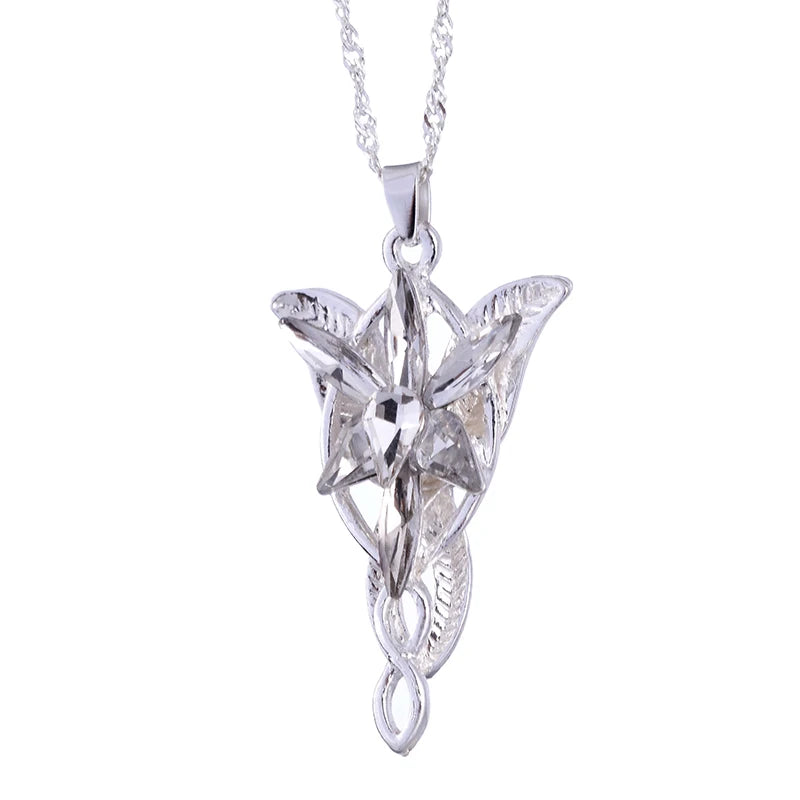 Crystal Twilight Star Pendant Necklace Women Jewelry