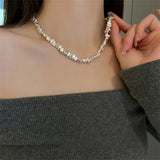 Irregular Chain Necklace Vintage Jewelry