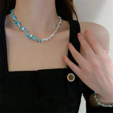 Irregular Chain Necklace Vintage Jewelry