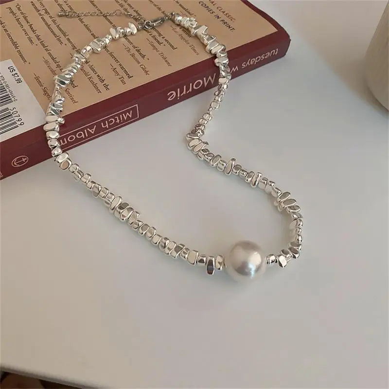 Irregular Chain Necklace Vintage Jewelry