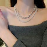 Irregular Chain Necklace Vintage Jewelry