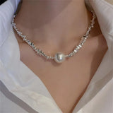 Irregular Chain Necklace Vintage Jewelry