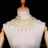Pearl Wedding Dress Shoulder Chain Necklace