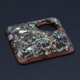 Shell Gravel Resin Pendant for Necklaces