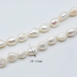 Baroque Pearl Necklace Vintage Square Accessories