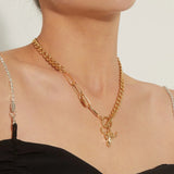 Bull Head Pendant Necklace Women Creative Jewelry Ladies Party