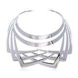 Chocker Torques Necklaces Statement Chain Collar F1199